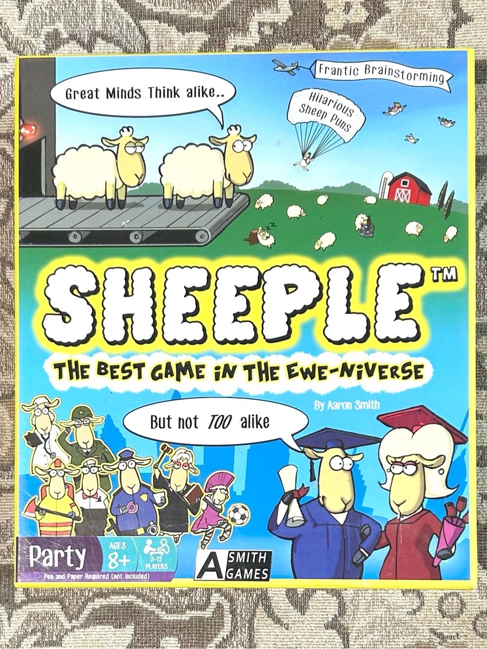 Sheeple - The Best Game in the Ewe-Niverse. Open Box: Cards Still Sealed